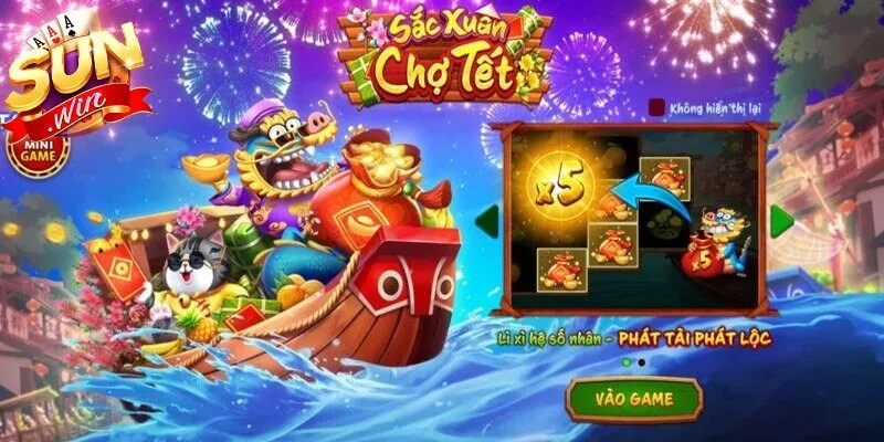 Sắc Xuân chợ Tết Sunwin là game nổ hũ đẳng cấp 2026